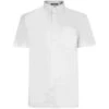 Bigdude Oxford Short Sleeve Shirt White -Bigdude bdt81sls01 04 white web
