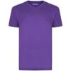 Bigdude Plain V-Neck T-Shirt Purple -Bigdude bdt81t513 30 purple 1 1