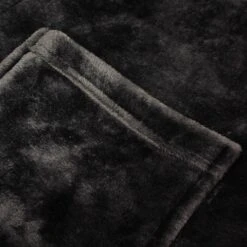 Bigdude Plain Fleece Dressing Gown Charcoal -Bigdude be73175d img 8914 2