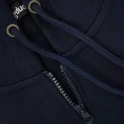 Bigdude Loop Back Sleeveless Hoody Navy -Bigdude bfe5d41f img 8038