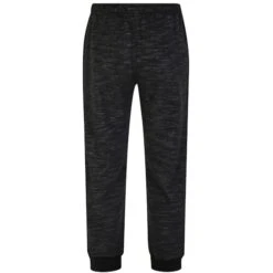 Bigdude Space Dye Cuffed Joggers Black -Bigdude c16e209d spacedyejogger black 3