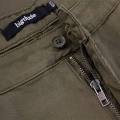 Bigdude Straight Cut Stretch Coloured Jeans Olive -Bigdude c91c0a7a img 7731