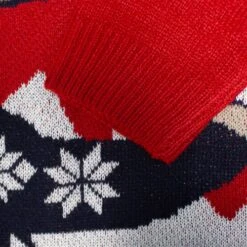 Bigdude Reindeer Christmas Jumper Red -Bigdude c9c150a2 img 9467