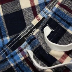 Bigdude Woven Checked Pyjama Set Light Blue -Bigdude ca70e6eb img 8974