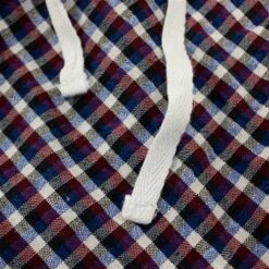 Bigdude Woven Modern Check Pyjama Shorts Red/Blue -Bigdude ca877745 img 8157