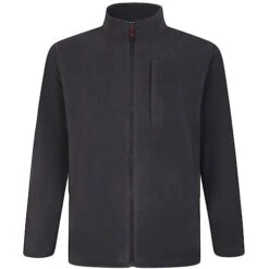 Bigdude Fleece Jacket Charcoal -Bigdude ce4d5096 bd19fjck 07 1
