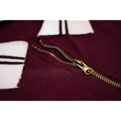 Bigdude Jersey Zip Polo Burgundy -Bigdude d1f5cc50 img 1705