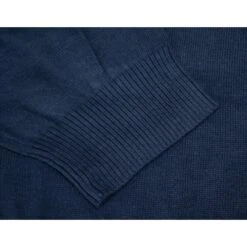 Bigdude Plain V-Neck Knitted Cardigan Navy -Bigdude d3779dbe img 4737