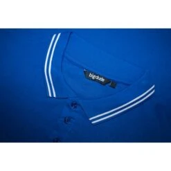 Bigdude Tipped Polo Shirt Royal Blue -Bigdude d58e032d bd20tp01 16 royalblue