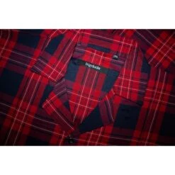 Bigdude Woven Checked Pyjama Set Red/Navy -Bigdude d5f0f0ea bd23pj06 22 rednavy 4