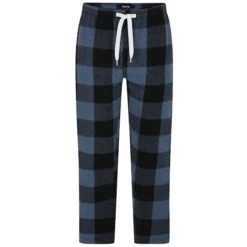 Bigdude Twin Pack Flannel Pyjama Pants Blue/Red -Bigdude da6d67c8 bdpj15 58 blue 1.jpg20edited