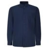 Bigdude Button Down Oxford Long Sleeve Shirt Navy -Bigdude db7fcfce bd23ls02 01 navy 1