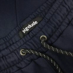 Bigdude Contrast Pocket Cargo Joggers Navy -Bigdude ddd72aa1 bd23j0620blue201