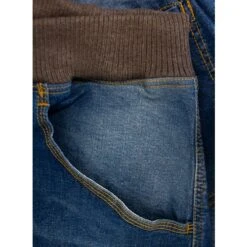 Bigdude Jersey Waistband Denim Shorts Light Wash -Bigdude dec25587 img 7734