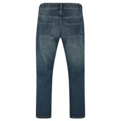 Bigdude Non-Stretch Straight Fit Jeans Mid Wash -Bigdude e073f777 bd23js08 03 3