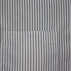 Bigdude Striped Short Sleeve Shirt Grey/White -Bigdude e1021e36 img 8798