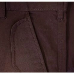 Bigdude Stretch Twill 3/4 Length Cargo Shorts Brown -Bigdude e1436c03 img 7459