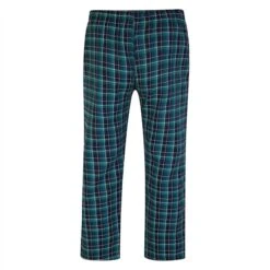 Bigdude Woven Checked Pyjama Pants Green/Navy -Bigdude e194d1c4 bd23pj05 13 2