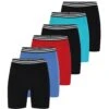 Bigdude 6 Pack Assorted Boxer Shorts Mixed -Bigdude e288a016 bd23uw0220mixed