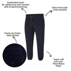 Bigdude Polar Fleece Joggers Navy -Bigdude e4a98a06 bd23j0720navyv