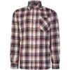 Bigdude Long Sleeve Flannel Shirt Navy -Bigdude e517c87e bd22ls15 02 navy 1