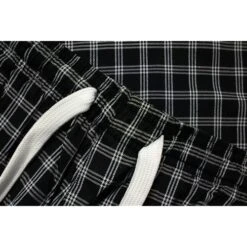Bigdude Woven Checked Pyjama Pants Black/White -Bigdude e828026d bd23pj05 01 blackwhite 1