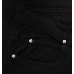 Bigdude Loose Fit Straight Cut Stretch Jeans Black -Bigdude ec71799d img 7851