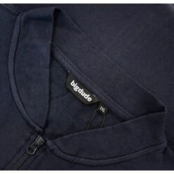 Bigdude Zip Thru Baseball Jacket Navy 12 Bigdude Zip Thru Baseball Jacket Navy -Bigdude ee805548 img 8141
