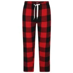 Bigdude Twin Pack Flannel Pyjama Pants Blue/Red -Bigdude ef74df09 bdpj15 58 red 1.jpg20edited