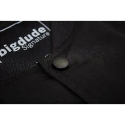 Bigdude Button Up Baseball Jacket Black -Bigdude f0ae3b14 img 0097