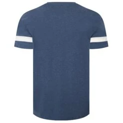 Bigdude Cut & Sew Lion Print T-Shirt Dark Denim -Bigdude f1b182a5 bd23ts14 33 2