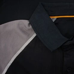 Bigdude Workwear Polo Shirt Black/Charcoal -Bigdude f25023d8 img 8702