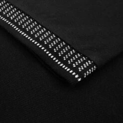 Bigdude Jacquard Collar Polo Shirt Black -Bigdude f4f1ccbd img 8211
