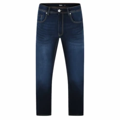 Bigdude Stretch Denim Jeans Indigo -Bigdude f724f030 bd23js07 01 indigowash 1