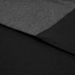 Bigdude Cut & Sew 2 Tone T-Shirt Black/Charcoal -Bigdude f7b7eae4 img 8124