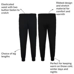 Bigdude Thermal Long Johns Black 10 Bigdude Thermal Long Johns Black -Bigdude f9dff98d 02