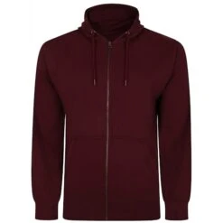 Bigdude Original Full Zip Hoody Burgundy