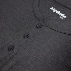 Bigdude Grandad T-Shirt Charcoal -Bigdude fd8fb343 img 7965