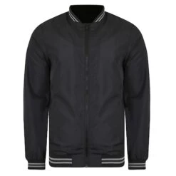 Bigdude Baseball Jacket Black
