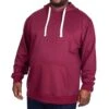 Bigdude Essentials Pullover Hoody Burgundy -Bigdude img 0171 clipped rev 1 1