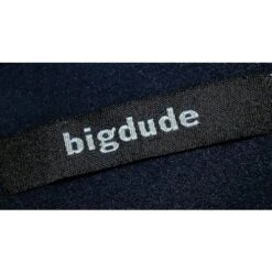 Bigdude 1/4 Zip Fleece Pullover Navy -Bigdude img 0218