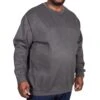 Bigdude Essentials Jumper Charcoal -Bigdude img 0227 clipped rev 1 1