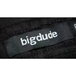 Bigdude Open Hem Joggers Black 15 Bigdude Open Hem Joggers Black -Bigdude img 0316