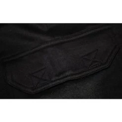 Bigdude Straight Leg Cargo Joggers Black -Bigdude img 0334