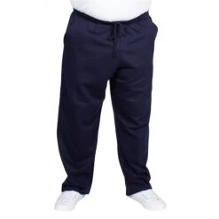 Bigdude Open Hem Joggers Navy -Bigdude img 0472 clipped rev 1