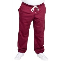 Bigdude Basic Joggers Burgundy -Bigdude img 0491edit clipped rev 1