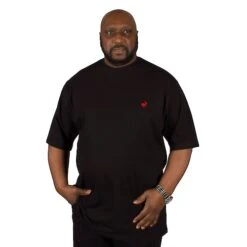 Bigdude Signature Crew Neck T-Shirt - Black 10 Bigdude Signature Crew Neck T-Shirt - Black -Bigdude img 1034 clipped rev 1