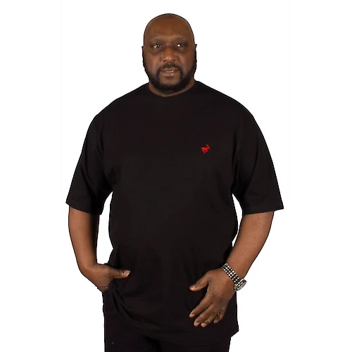 Bigdude Signature Crew Neck T-Shirt - Black 4 Bigdude Signature Crew Neck T-Shirt - Black - Image 2