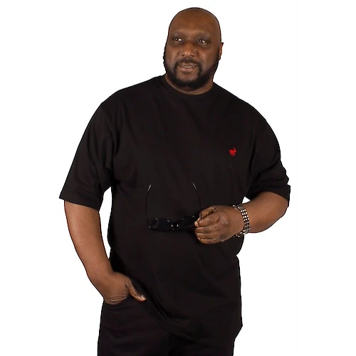 Bigdude Signature Crew Neck T-Shirt - Black 7 Bigdude Signature Crew Neck T-Shirt - Black - Image 5