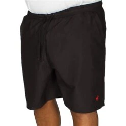 Bigdude Plain Swim Shorts Black -Bigdude img 1226 clipped rev 1